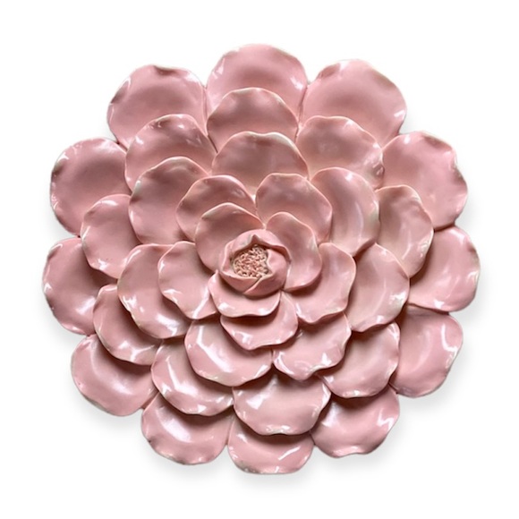 Pillowfort Wall Decor Pillowfort Dusty Rose Wall Flower Art Poshmark